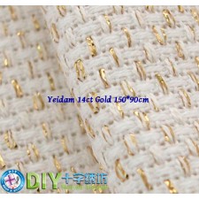 Yeidam 14 Count Aida - Gold 150*90cm